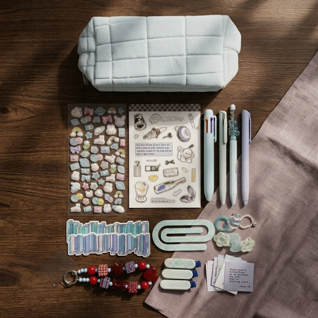 Blue Kawaii Gift Box for Her