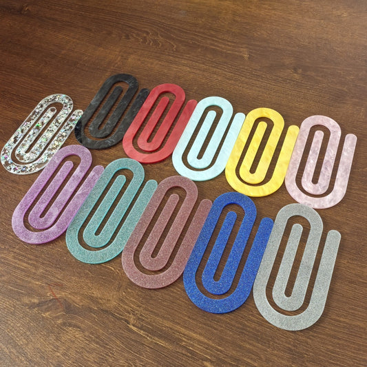 Acrylic Wave Paper Clip