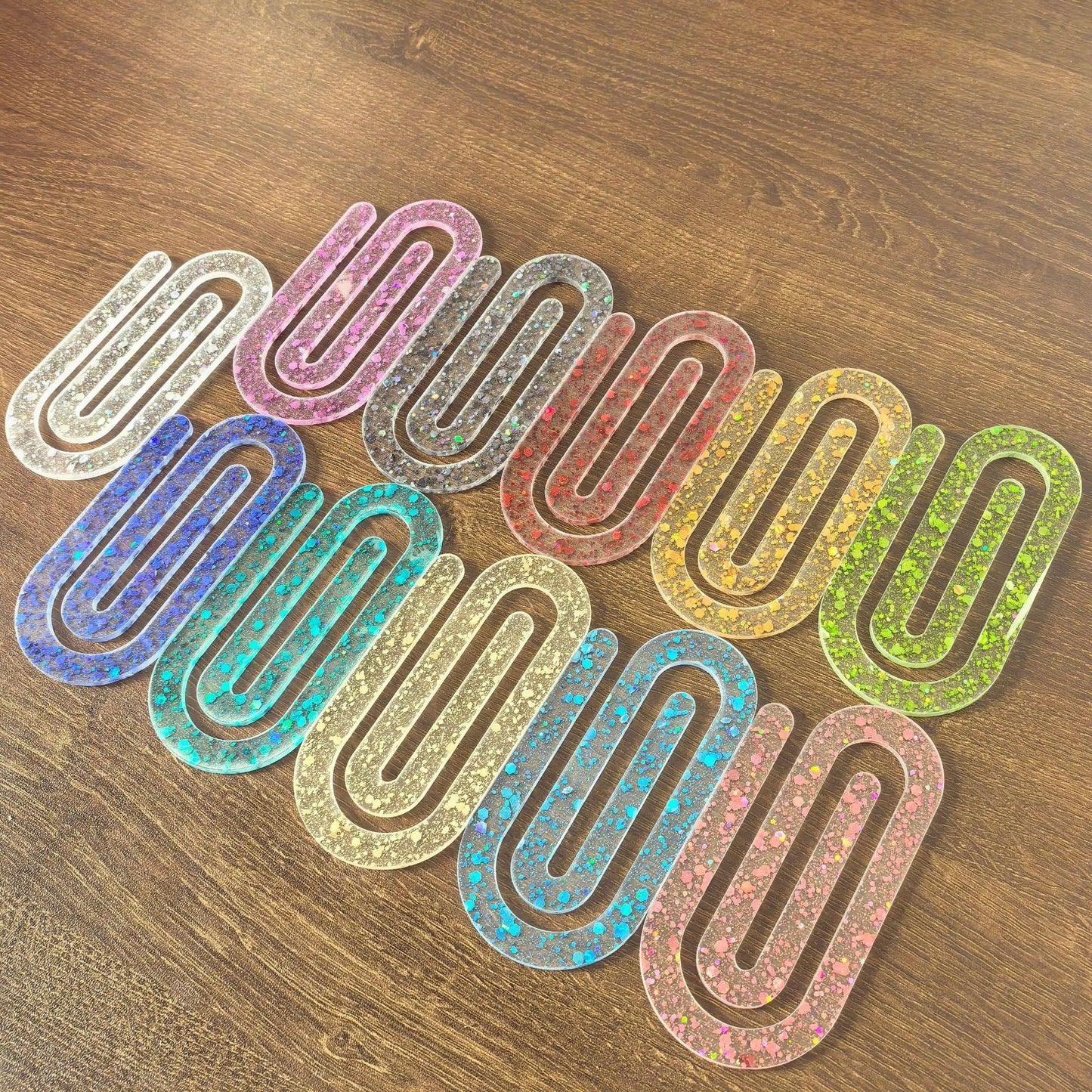 Acrylic Wave Paper Clip