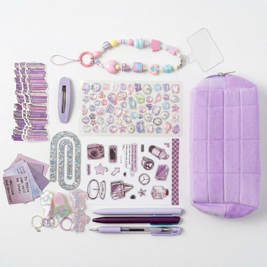 Purple Aesthetic Gift Box for Her